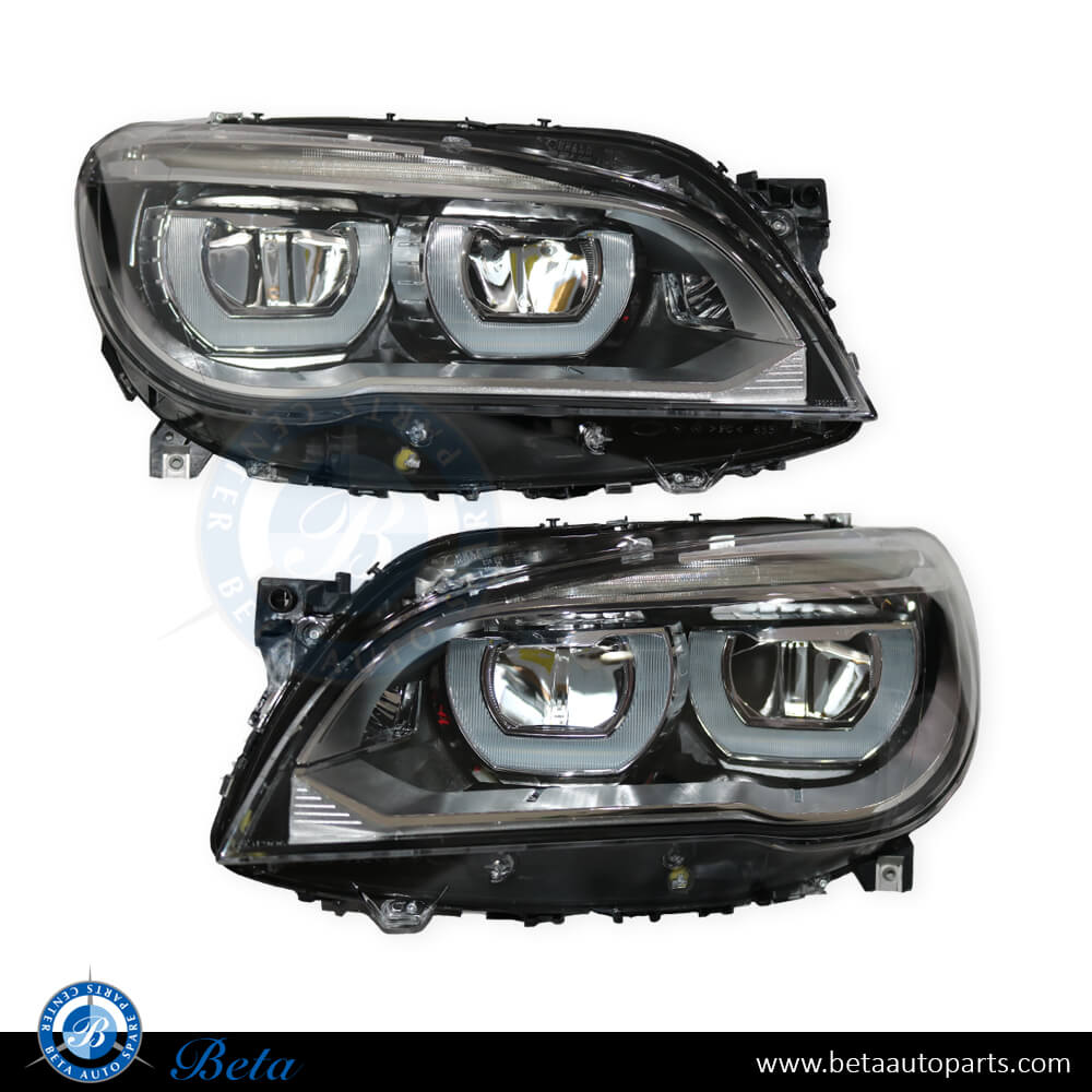 Headlamp Upgrade from Xenon to 2013 Adaptive LED Look Set for BMW 7 Series F01/F02 2009-2012 models, Part Number 63117225229 / 63117225230 Headlamp Upgrade from Xenon to 2013 Adaptive LED Look Set for BMW 7 Series F01/F02 2009-2012 models, Part Number 63117225229 / 63117225230